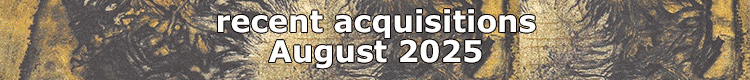 recent acquisitions, AUGUST 2025