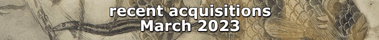 recent acquisitions, MARCH 2023