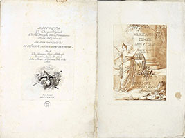RACCOLTA DI DISEGNI ORIGINALI DI FRA.CO MAZZOLA DETTO IL PARMIGIANINO. PARMA
