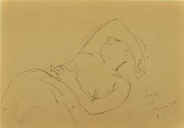 RECLINING FEMALE NUDE