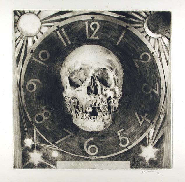 RUIT HORA (A clock face)