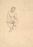 FEMALE NUDE KNEELING