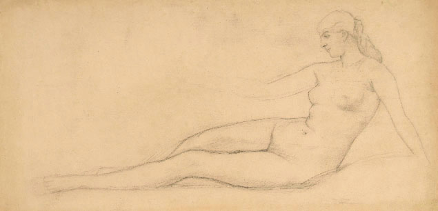 FEMALE NUDE RECLINING