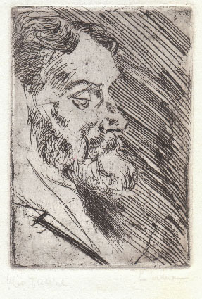 PROFILO DEL PADRE, LUIGI ERBA (Portrait of his Father) 