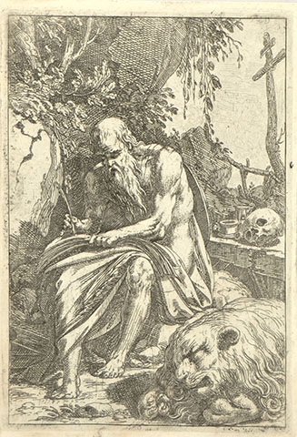 ST JEROME IN THE DESERT