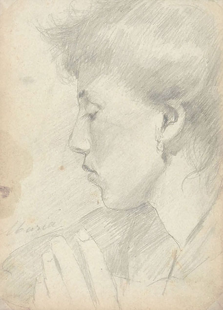 PORTRAIT OF MARIA, THE ARTIST'S SISTER