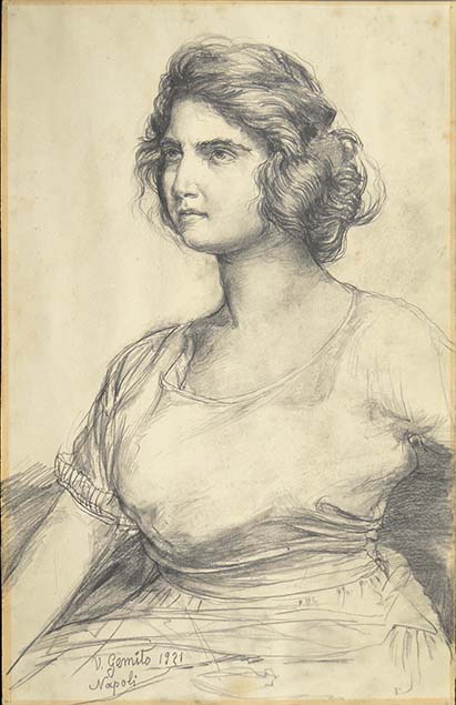 PORTRAIT OF A YOUNG WOMAN