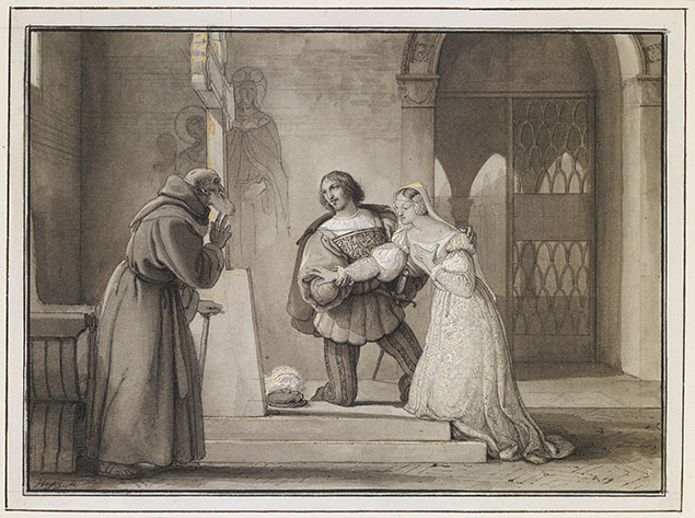 GLI SPONSALI DI GIULIETTA E ROMEO, 1830