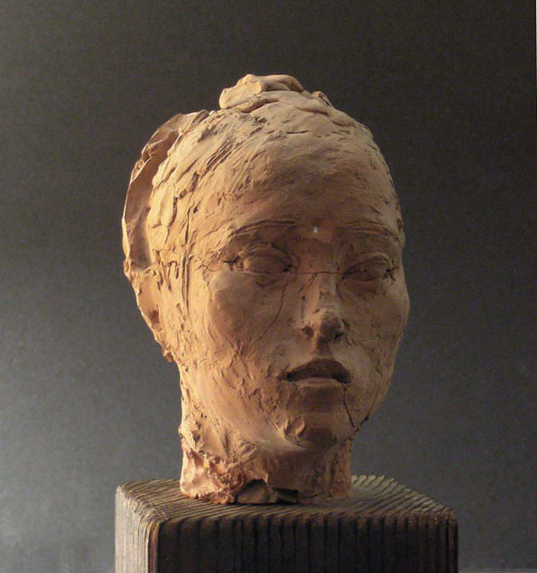 HEAD OF A YOUNG WOMAN