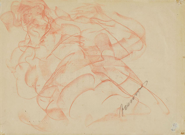 SKETCH OF A MALE BUST