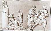 DESIGN FOR A FRIEZE WITH CLASSICAL FIGURES