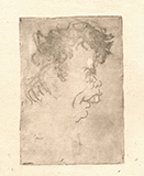 CARICATURAL PORTRAIT OF GIOVANNI PAPINI