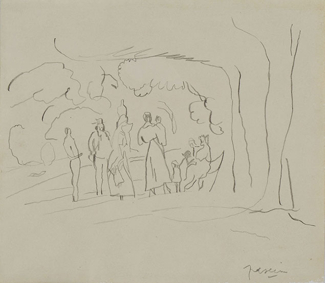 FIGURES IN A PARK