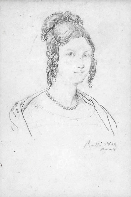 HALF-LENGTH PORTRAIT OF A YOUNG WOMAN (possibly Barbara Massimo)