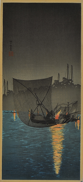 NIGHT FISHING NET AT TSUKUDA