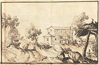 LANDSCAPE WITH FARM